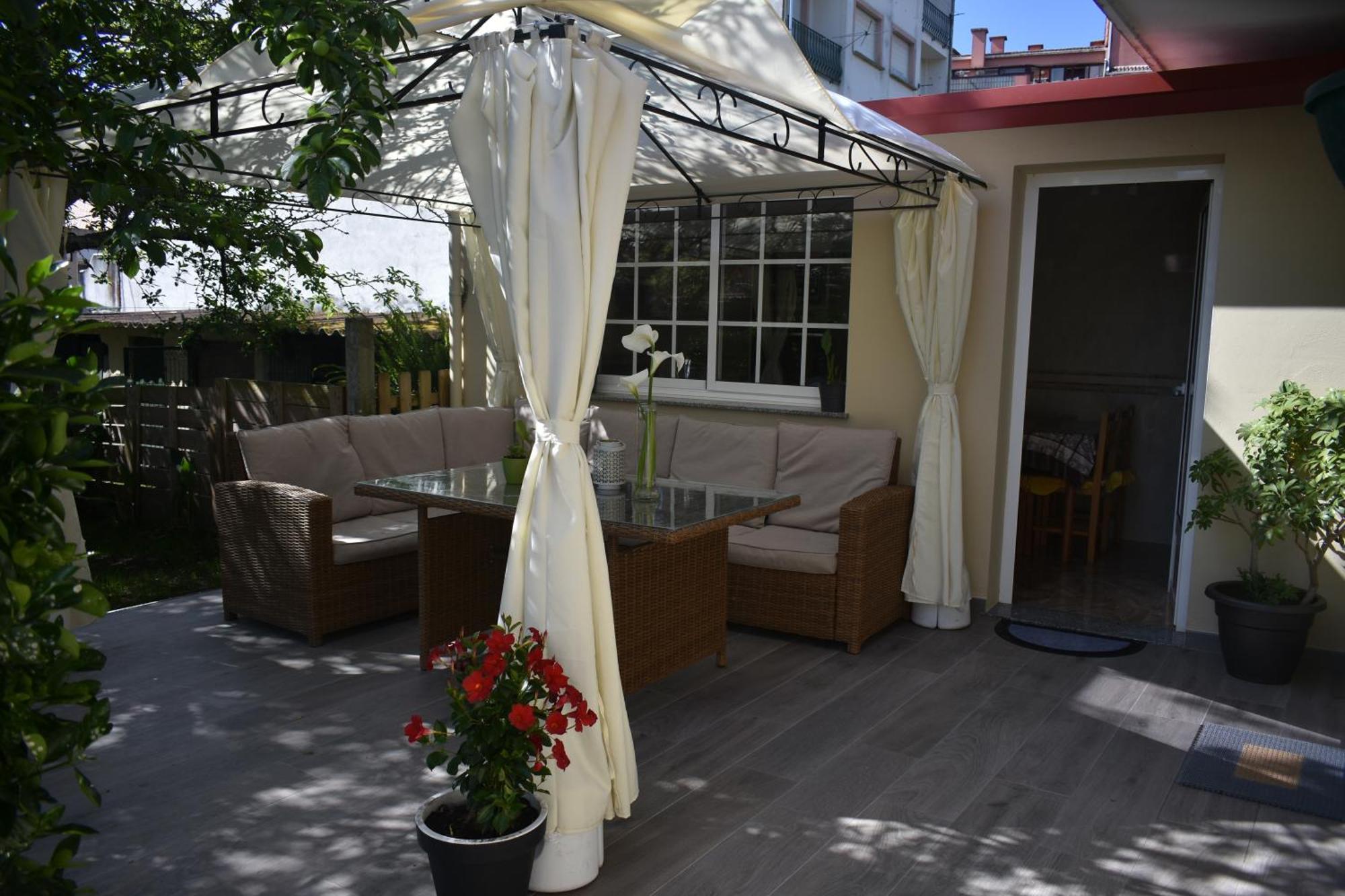Apartmán Jardin, Terraza Y Barbacoa O Grove Exteriér fotografie